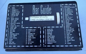 Vintage 1960s Coca-Cola Bar Guide & Cocktail Swizzle Stick Barware Lot