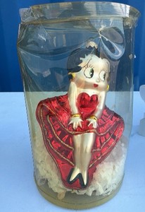 Kurt Adler Polonaise Flamenco Betty Boop Blown-Glass Ornament
