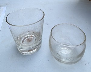 lot of glassware