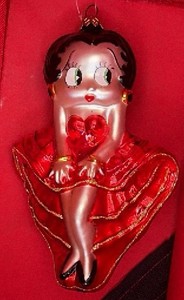 Kurt Adler Polonaise Flamenco Betty Boop Blown-Glass Ornament