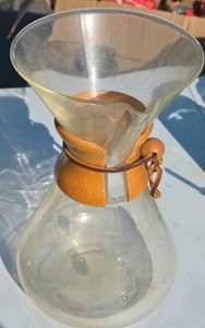 Vintage Chemex pour over coffee maker