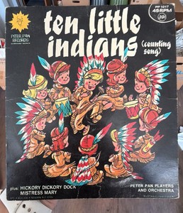 10 Little Indians 45 RPM record