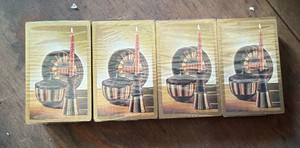 Lot of 10 Vintage Candle Holders in Original Boxes (New Old Stock)