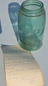 7 inch mason jar vintage