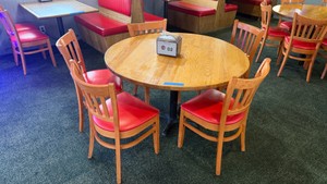 48 Round Table and 5 Chairs