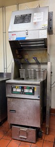 Pitco 3 Basket Fryer WGiles Air Filtration System