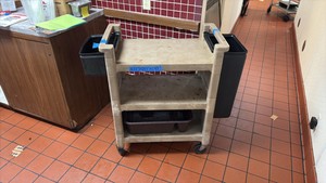 Rubbermaid Industrial Rolling Cart
