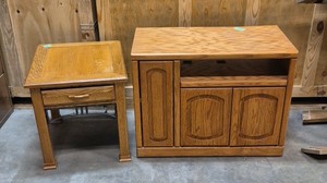 TV stand and end table