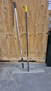 land rake and extension pole