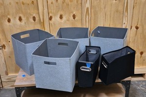storage baskets