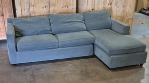 crate & barrel sectional couch