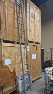 wooden ladder