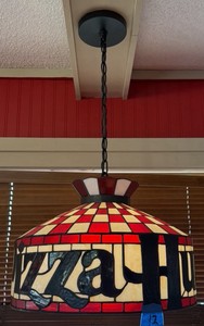 Pizza Hut hanging light fixture