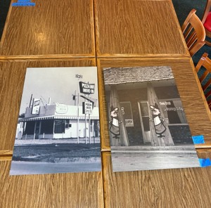 (2) Vintage Pizza Hut Pictures 30 x 20