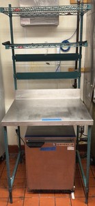 Metro NSF prep work station