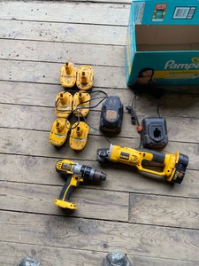 dewalt 18v drill and grinder