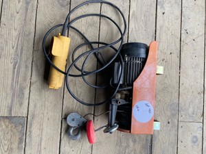 110v hanging cable winch
