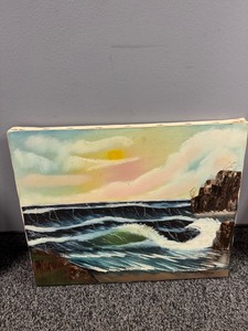 4 Original Oil Paintings by Cochise