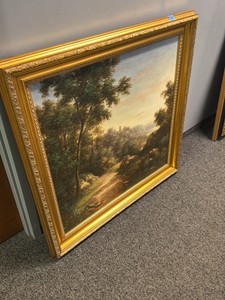 19th century oil painting