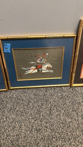 Japanese silk painting