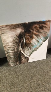 Kirkland Elephant water color