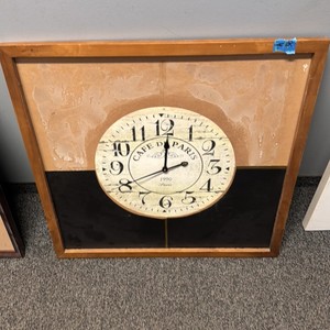 rustic clock