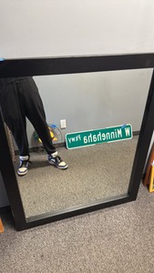 large mirror