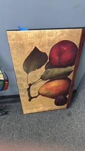 painting of fruit
