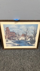 January thaw of Spruce Center Mill