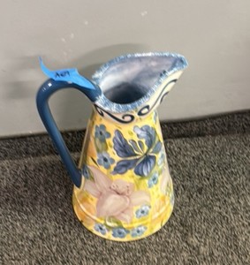 floral decorative pitcher