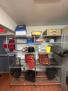 (2) Metro 5-tier Wire Racks Measuring 72W