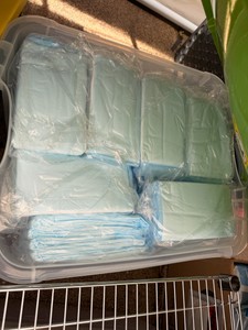 Lot of Large Disposable Bed Sheets