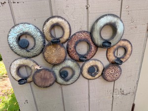 Home decor Metal Circles