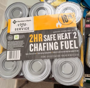 2 Hr safe heat chafing fuel