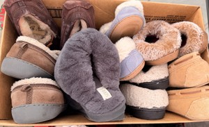Womans Large Slipper Lot - Sperry, Ugg & More