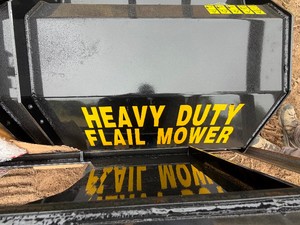 UNUSED SKIDSTEER FLAIL MOWNER BY MOWER KING SSEFGC175