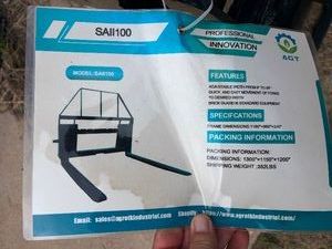 UNUSED SKID STEER FORKS BY MOWER KING SA11
