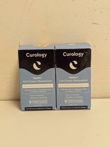 (2) NEW CUROLOGY HYDRO GEL CREAM MOISTURIZER
