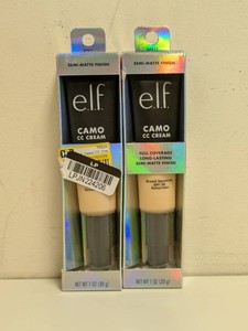 (2) NEW E.L.F. CAMO CC CREAM BROAD SPECTRUM SPF30 (-FAIR 140 W-)