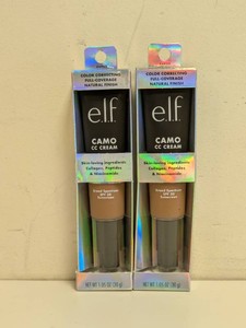 (2) NEW E.L.F. CAMO CC CREAM BROAD SPECTRUM SPF30 (-DEEP 540 N-)