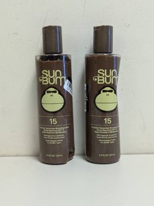 (2) NEW SUN BUM (15) PREMIUM SUNSCREEN BROWNING LOTION SPF15