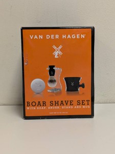 VAN DER HAGEN BOAR SHAVE SET