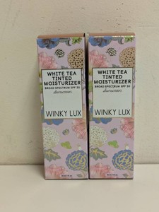 (2) NEW WINKY LUX WHITE TEA TINTED MOISTURIZER BROAD SPECTRUM SPF30