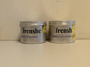 (2) NEW BEING FRENSHE MELTING BODY BALM LAVENDER CLOUD