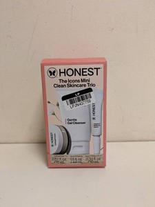 NEW HONEST THE ICONS MINI CLEAN SKINCARE TRIO