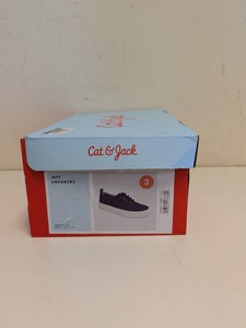 CAT & JACK KIDS JETT SNEAKERS SIZE 3 BLUE