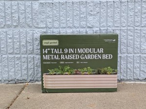 NEW VEGO GARDEN 14 TALL 9 IN 1 MODULAR METAL RAISED GARDEN BED