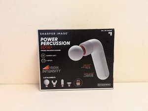 NEW SHARPER IMAGE POWER PERCUSSION EDGE  PORTABLE PERCUSSION MASSAGER