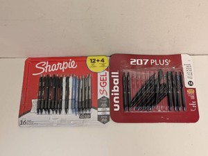 SHARPIE S-GEL PEN UNIBALL 207 PLUS PENS