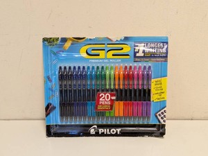 PILOT G2 PREMIUM GEL ROLLER PENS 20PK